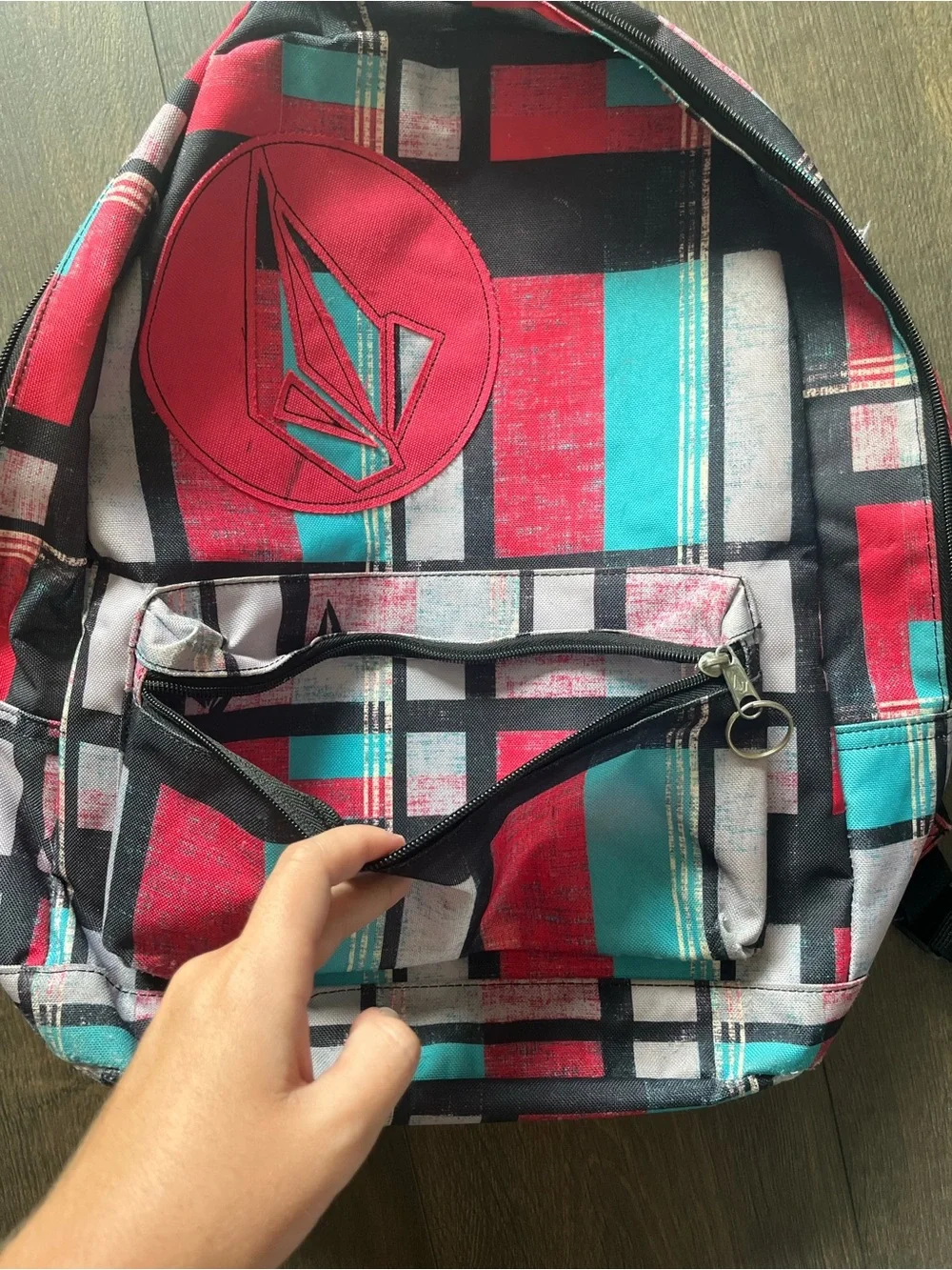 Volcom Plaid Backpack